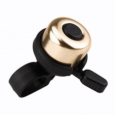 Newdoar Cool Copper Bell Mini Bicycle Bike Accessories Adjustable Safety Warning Loud Horn for Kids - B01GYJRZH6
